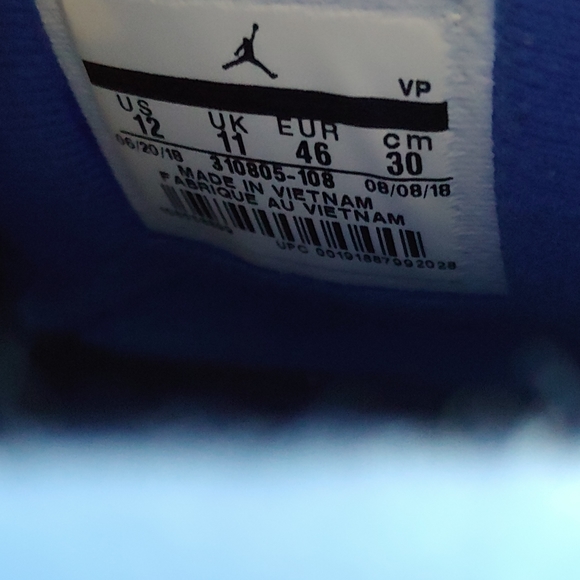 Air Jordan 10 Retro Orlando Men's Sz 12 310805-108 - Picture 10 of 11